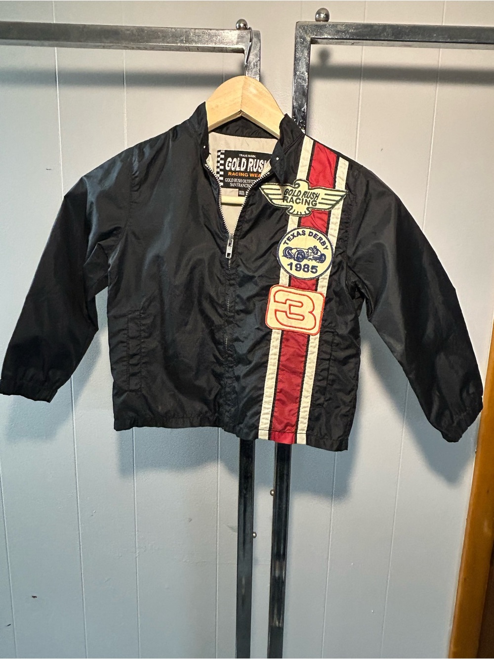 Gold Rush Racing Wear Vintage Jacket Youth San Francisco race team jacket